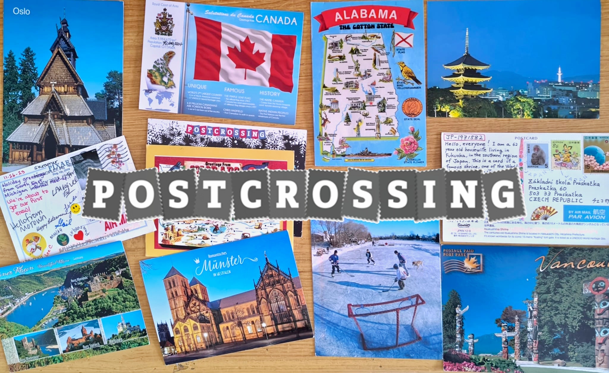 Přečtete si více ze článku 2024 Projekt Postcrossing: Když pohlednice spojují svět 