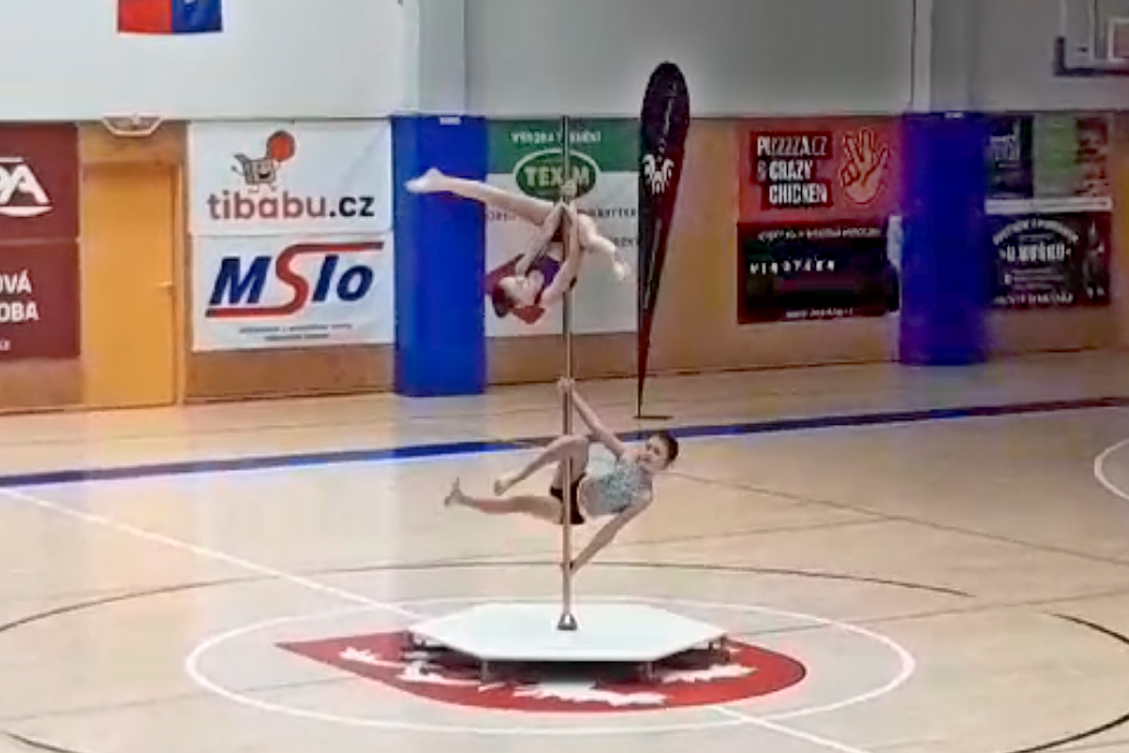 Přečtete si více ze článku Johana Martinová a Aneta Lánská – dětský Pole Dance