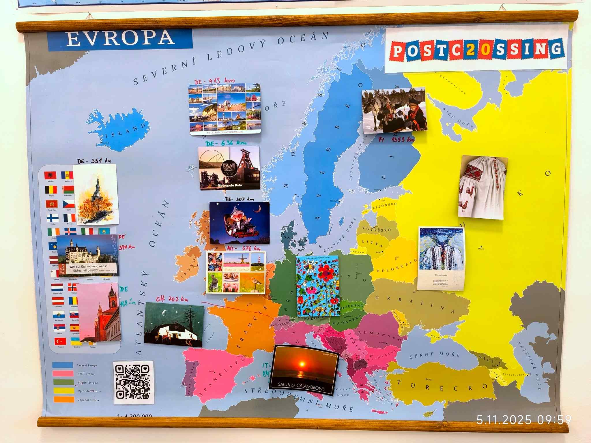 Přečtete si více ze článku Postcrossing – listopad 2025