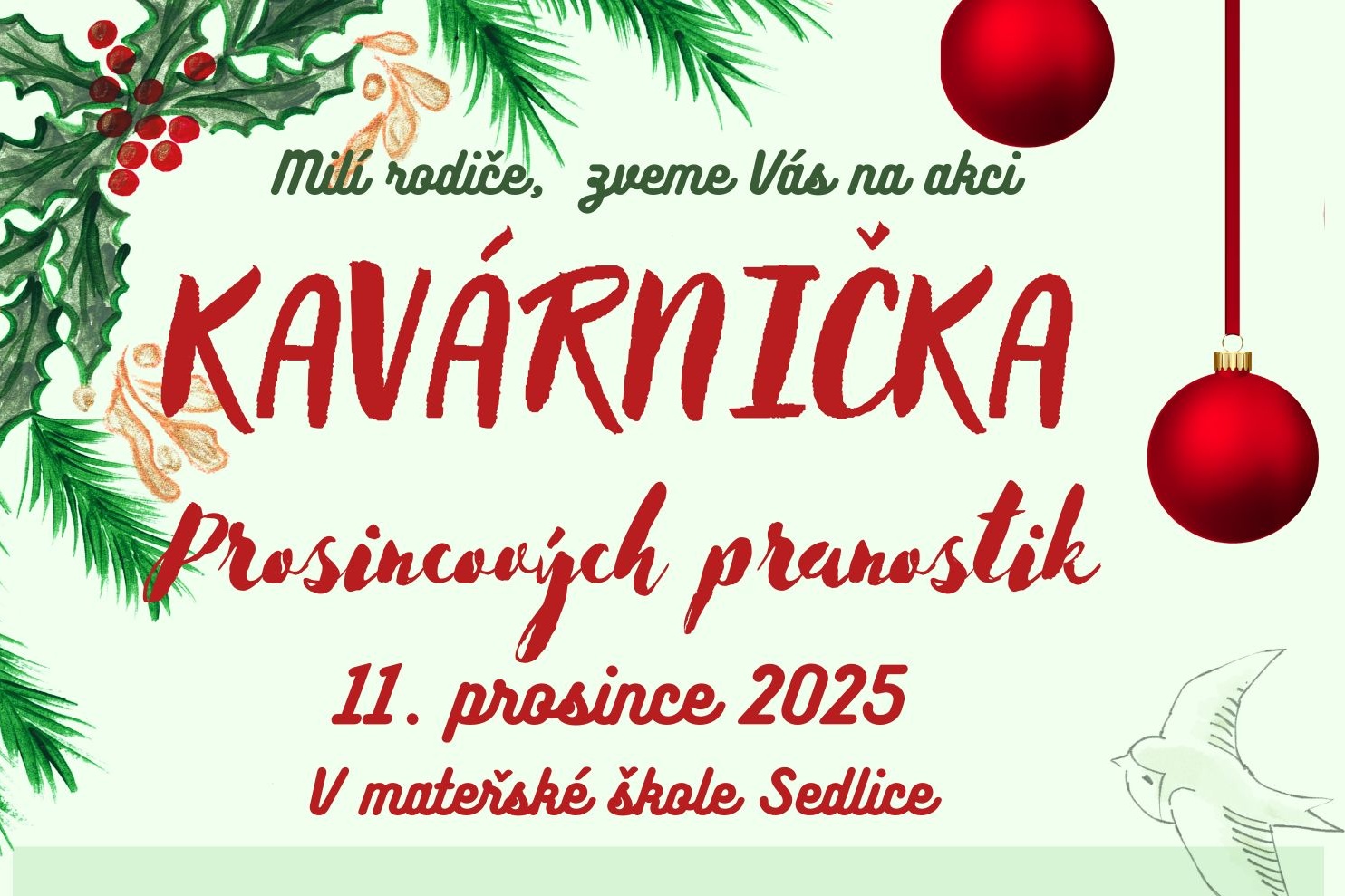 Přečtete si více ze článku 11.12.2025 Kavárnička prosincových pranostik
